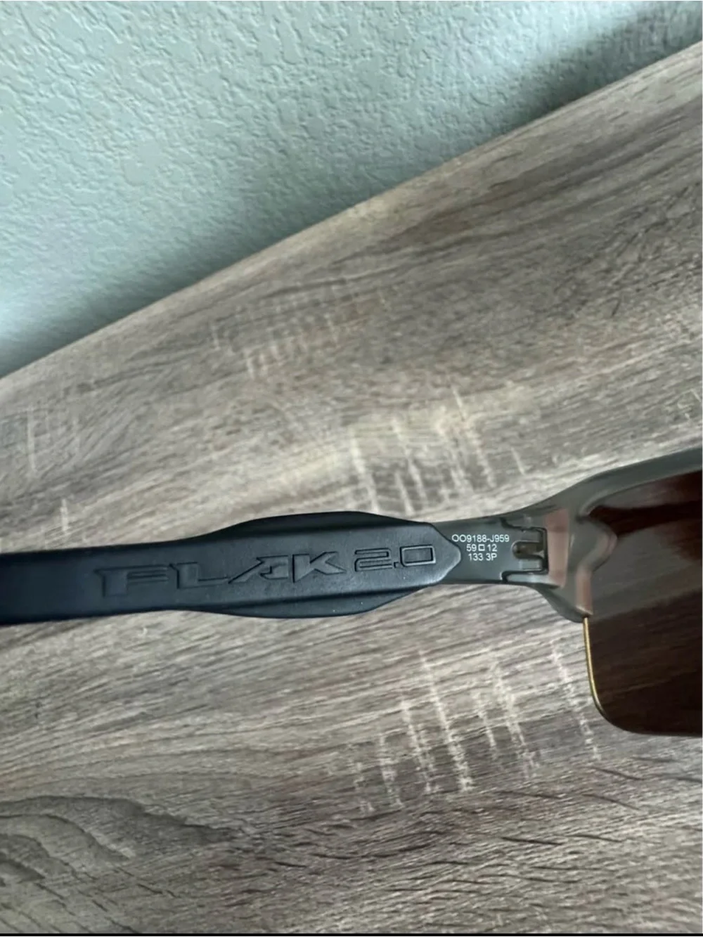 Oakley Flak 2.0 XL Sunglasses — Matte Black Frame with Blue Mirrors